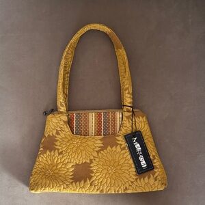 MARUCA Yellow Floral Shoulder Bag